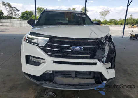 2020 Ford Explorer Xlt z USA, uszkodzony, nr VIN 1FMSK8DH1LGC96297